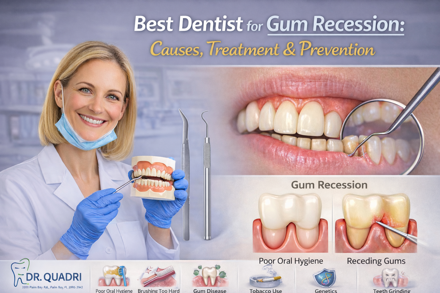 Best Dentist for Gum Recession in Plam Bay