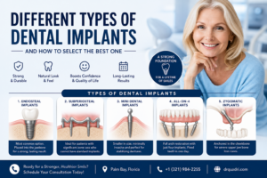 Different Types of Dental Implants and How to Select the Best One